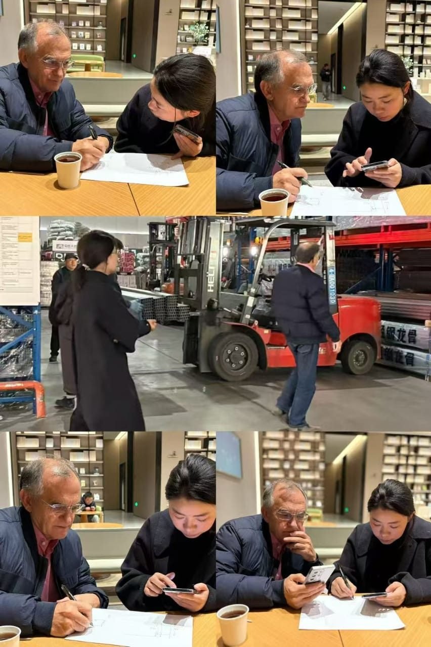 Novalink meeting with international client