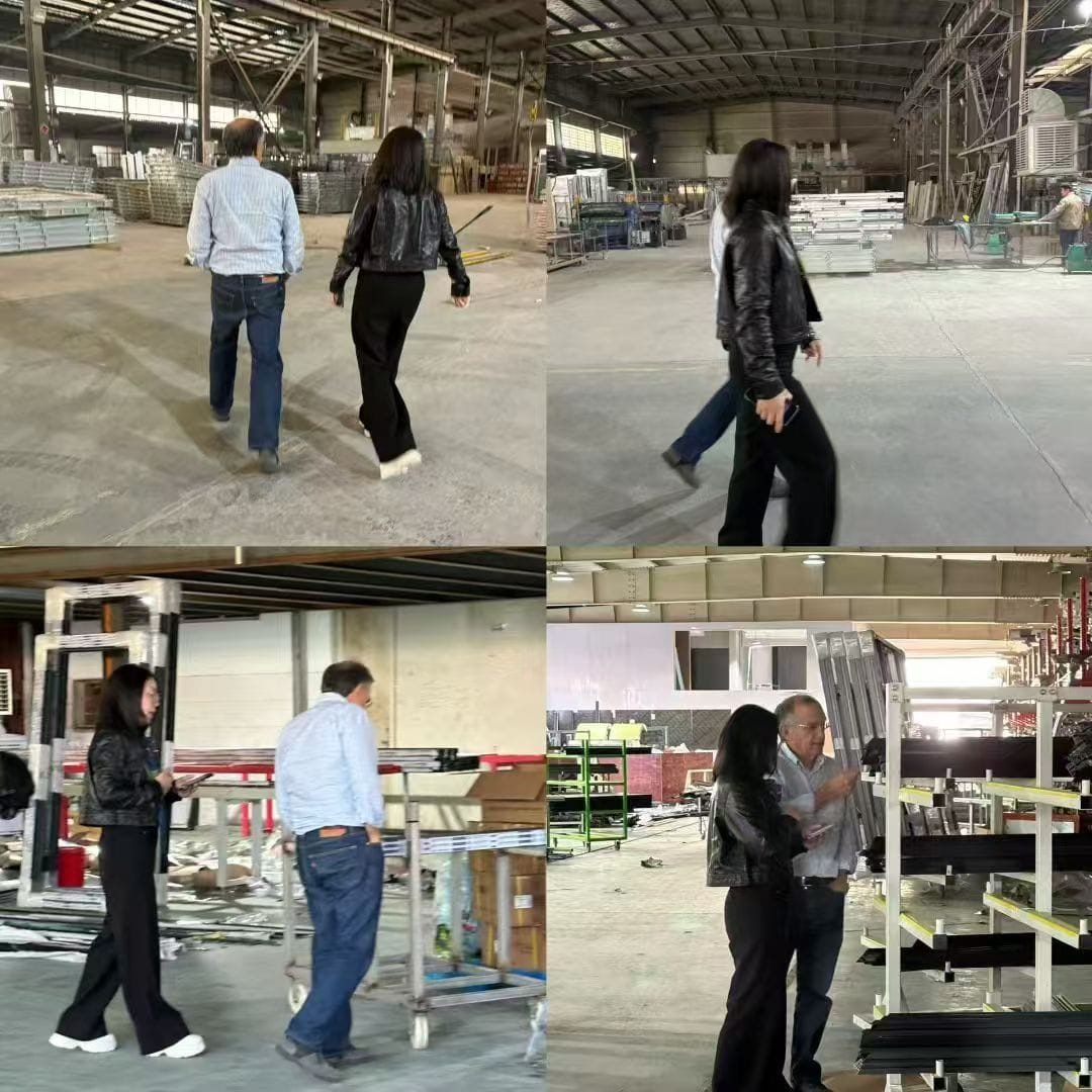 Novalink factory tour with international client