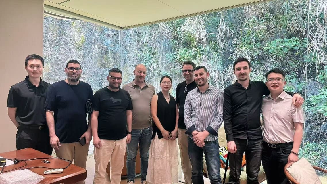 Novalink meeting with international clients