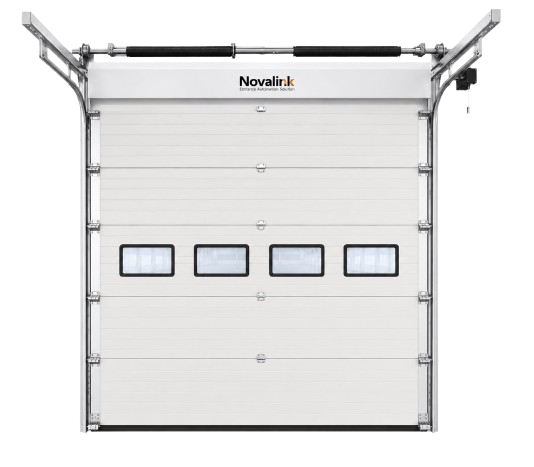 Novalink Insulated Industrial Sectional Overhead Door - NovaLink.com